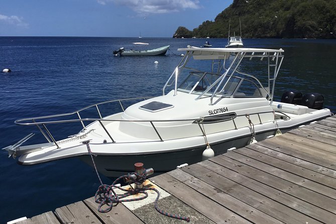 St. Lucia Private Boat Tour, Mud Bath, Waterfall & Beach Time - Sailing Castries Harbor: the easiest way to see the capital from water