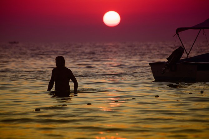 Sunset Boat Tour to Cinque Terre with aperitif on board - Swim and snorkel time: gear provided, best way to enjoy it