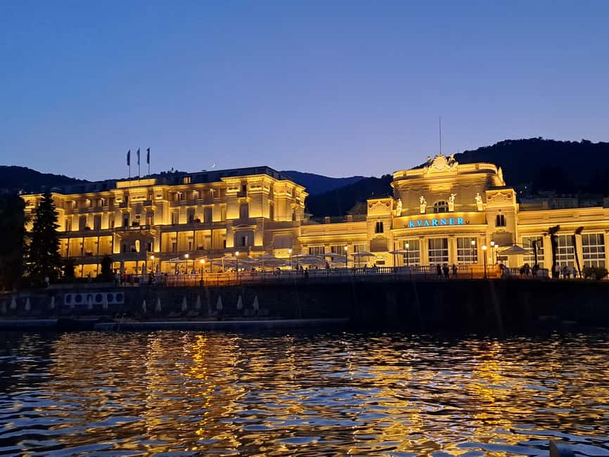Sunset or Swim Ride Opatija on Madonnina Boat Tour - The swim stop: 30 minutes in front of the first Adriatic hotel