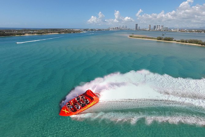 Surfers Paradise, Gold Coast Jet Boat Ride: 55 Minutes - Broadwater Sights: Southport, Versace Hotel, SeaWorld Views