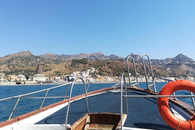 Taormina and Isola Bella Day Tour with Boat Trip from Messina - Isola Bella cruise: natural reserve views from the boat