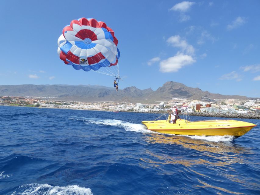 Tenerife South: Parascending Experience with Boat Ride - Tenerife South Parascending: the view that makes 10 minutes feel long