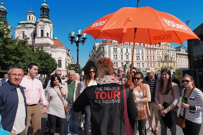 The Prague Tour All Inclusive with Pick up, Boat Trip and Lunch - Lesser Town and church-and-street Prague: St. Nicholas, Lennon Wall, and Devil’s Channel