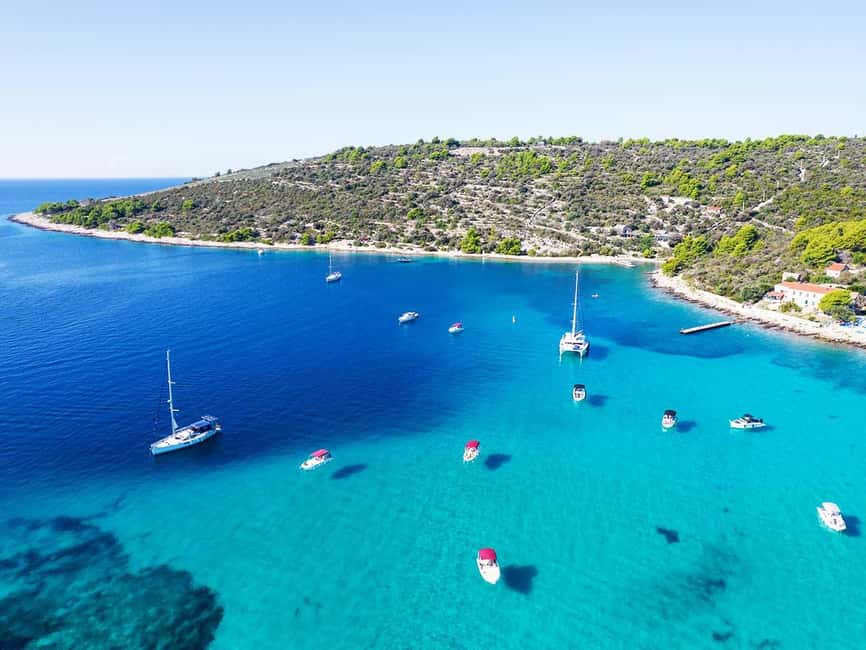 Trogir: Blue Lagoon, Maslinica, and Solinska Bay Boat Tour - Key moments I’d circle on your map