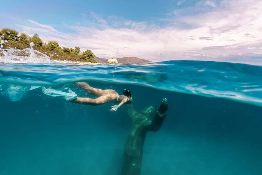 Trogir: Boat tour to Unique underwater museum - How the 3 Hours Split Between Art and Relaxation