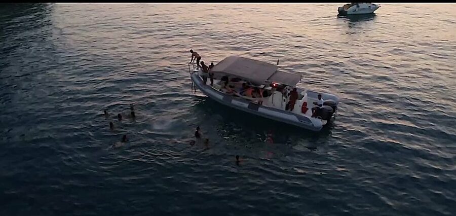 Tropea: Sunset Boat Tour to Capo Vaticano with Aperitif - Sailing past Saint Mary dell’Isola: the cliff sanctuary moment