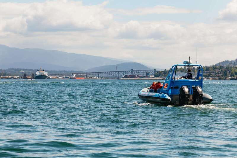 Vancouver: Indian Arm and Granite Falls Zodiac Boat Tour - Harbor to Stanley Park: English Bay, the Seawall, and City Views from the Water