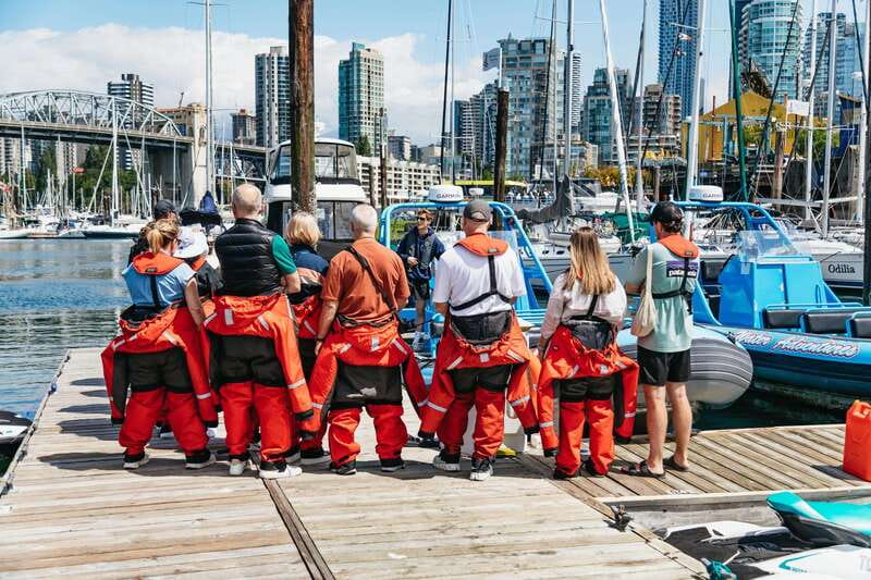 Vancouver: Indian Arm and Granite Falls Zodiac Boat Tour - Wildlife Spottings, Doughnut Moments, and Weather Reality Checks
