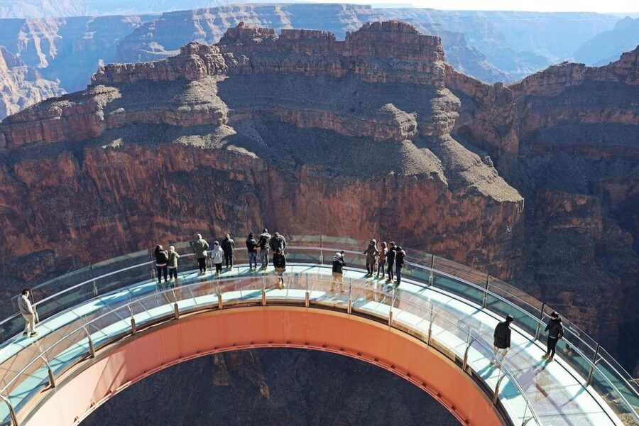 Vegas: Grand Canyon Airplane, Helicopter and Boat Tour - Packing and Practical Tips: Passport, Backpacks, Heat, and Steps