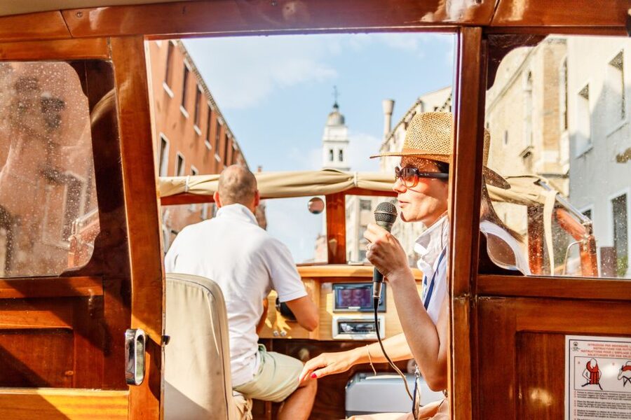 Venice: Grand Canal Private Boat Trip - Learning La Serenissima: architecture, influences, and poetic Venice