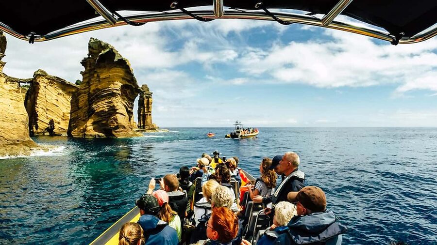 Vila Franca Islet: Bioligist Guided 0% Carbon e-Boat Tour - Rain, Wind, and Sea State: How to Stay Comfortable