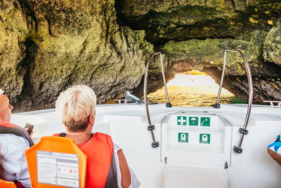 Vilamoura: Benagil Cave Boat Tour with Entry - From Vilamoura Marina to Benagil Cave Entry