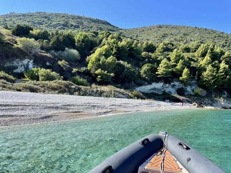 Vlorë: Sazan Island, Haxhi Ali Cave, and Karaburun Boat Tour - Sazan Island: beach time, military views, and a quick guided wander