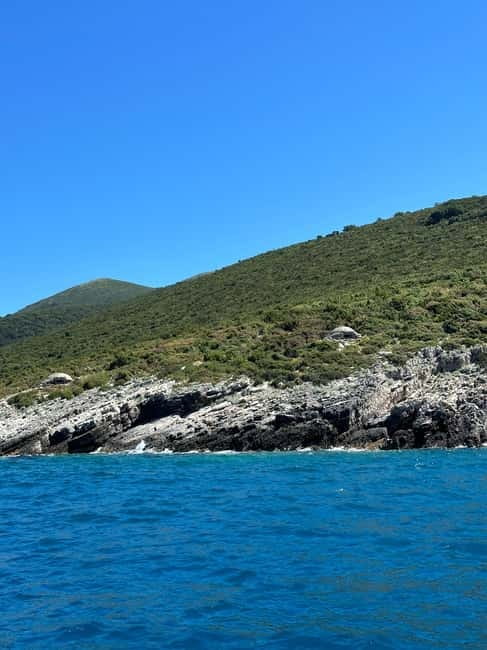 Vlore: Sazan Island,Haxhi Ali Cave & Karaburun Boat Tour - Gjiri i Shën Vasilit: An Hour to Wander and Float