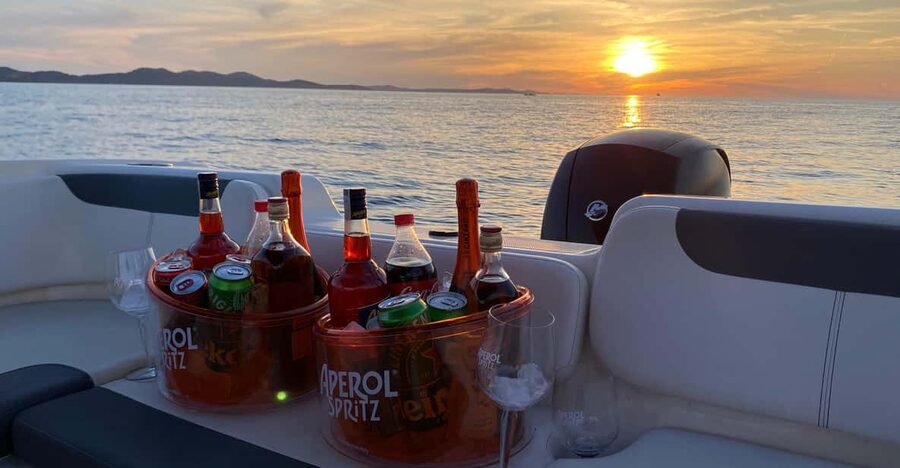 Zadar: Golden Hour Cruise RIB Tour Island Dinner Stop & Swim - The RIB Boat: Fast, Comfortable, and Built for Short, Scenic Stops