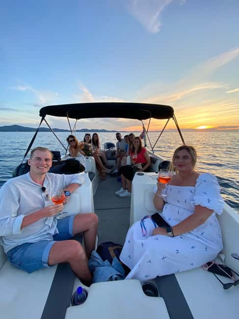 Zadar: Golden Hour Cruise RIB Tour Island Dinner Stop & Swim - Passing Zadar’s Waterfront Sights on the Return Cruise