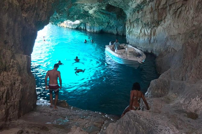 Zakynthos boat tour:Shipwreck& Local blue caves with 3 Swim Stops - Key highlights to know before you go