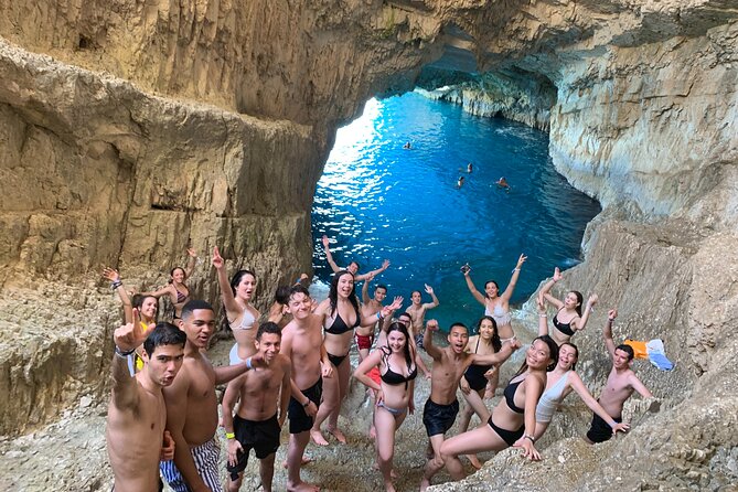 Zakynthos boat tour:Shipwreck& Local blue caves with 3 Swim Stops - The three swim stops: snorkeling gear, timing, and what rough seas change