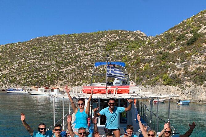 Zakynthos boat tour:Shipwreck& Local blue caves with 3 Swim Stops - What to pack so you enjoy all three swim stops