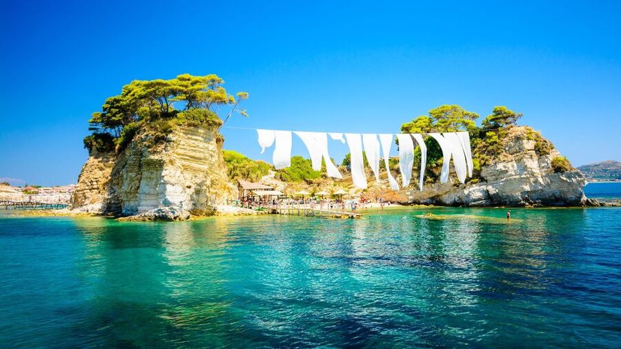 Zakynthos: Turtle Island and Caves Private Boat Trip - Marathonisi (Turtle Island): The Turtle-Shaped Stop You’ll Want Photos For